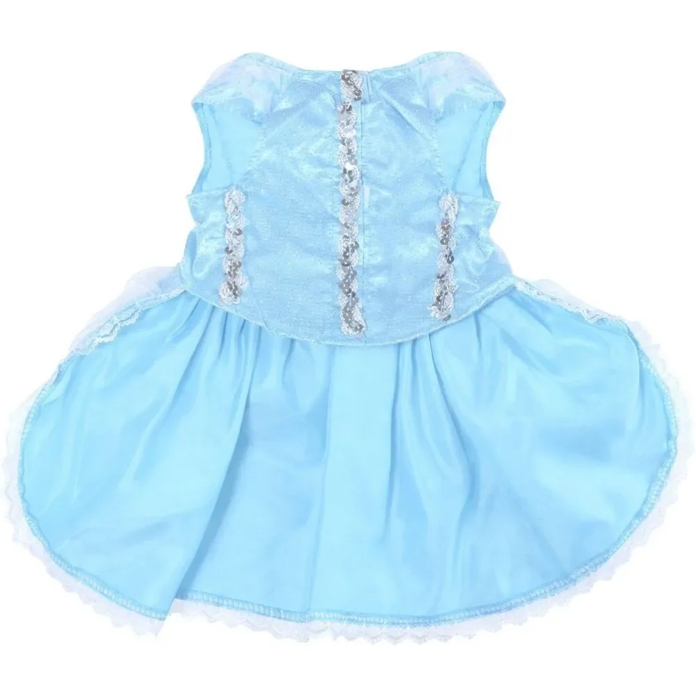 Rubie’s Disney Princess Cinderella Dog Costume Blue Dress XL